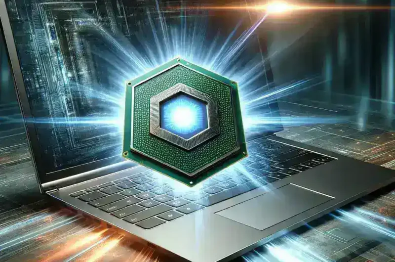 "Intel Core Ultra 9 Series laptop showcasing advanced performance features and sleek design, representing a significant upgrade in computing power for gamers and professionals."