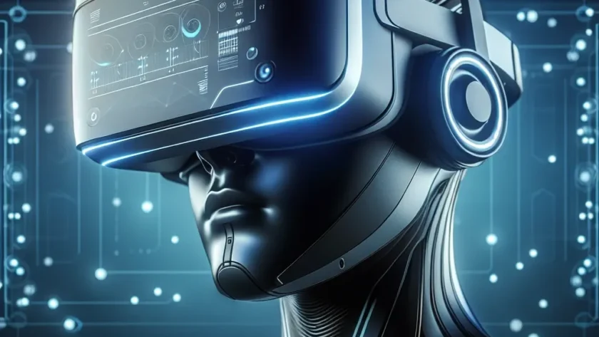"Next-gen Sony VR headset featuring advanced haptic feedback technology, designed for immersive virtual reality experiences."